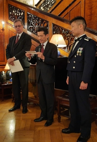 自衛隊記念日レセプションの実施： 防衛駐在官 22年ぶりの配置 | 在